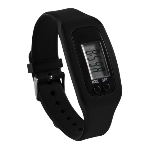 Stegräknare med armband i silikon limegrön
