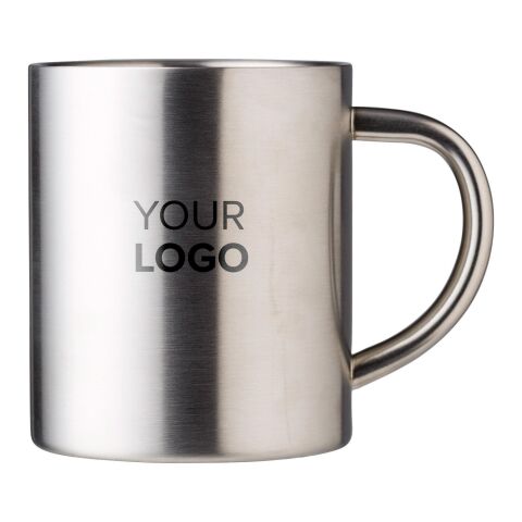 Mugg i rostfritt stål (250 ml) Braylen Silver