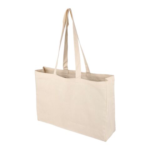 Oeko-Tex cotton (220 gsm) shopping bag Imogen beige