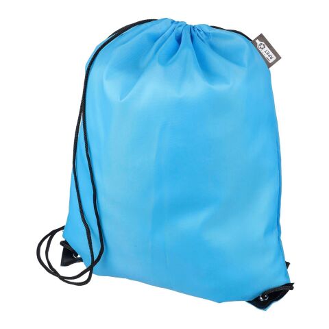 rPET polyester (210D) drawstring backpack Calix Svart