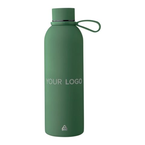 Recycled stainless steel double-walled drinking bottle (500 ml) Sena Grå