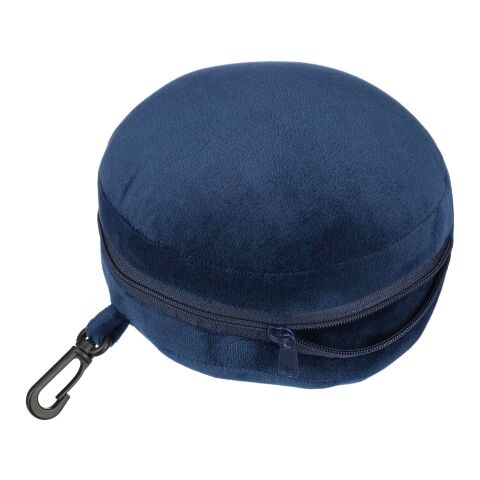 Polytester travel pillow Leontine Svart