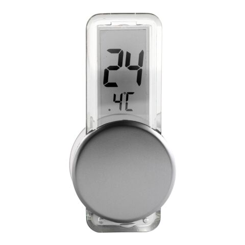 Inomhustermometer, LCD-display Silver | Inget reklamtryck | Inte tillgängligt | Inte tillgängligt