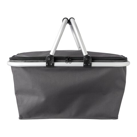 Vikbar shoppingkorg i polyester (320-330 g) Grå | Inget reklamtryck | Inte tillgängligt | Inte tillgängligt