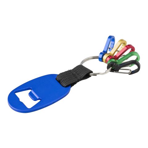 Nyckelhållare i aluminium med flasköppnare och karbinhakar Silver | Inget reklamtryck | Inte tillgängligt | Inte tillgängligt