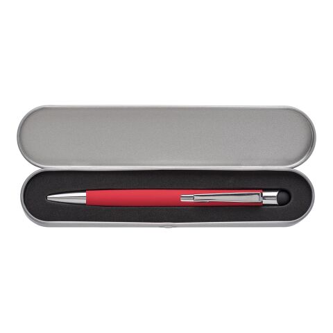 Kulspetspenna i aluminium med touchtopp Svart | Inget reklamtryck | Inte tillgängligt | Inte tillgängligt