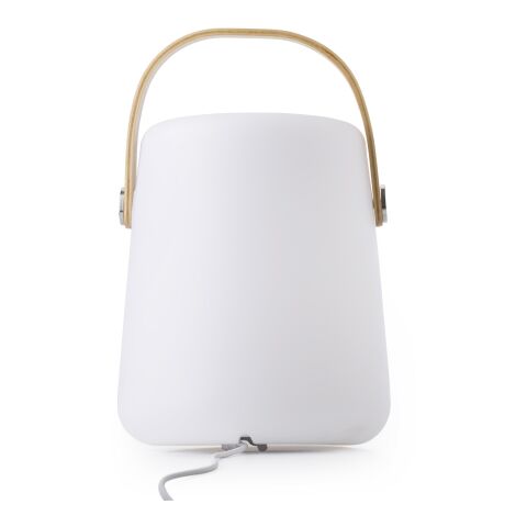 Plastic LED speaker Vit | Inget reklamtryck | Inte tillgängligt | Inte tillgängligt