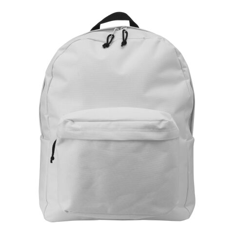 Ryggsäck i polyester (600D) Vit | Inget reklamtryck | Inte tillgängligt | Inte tillgängligt