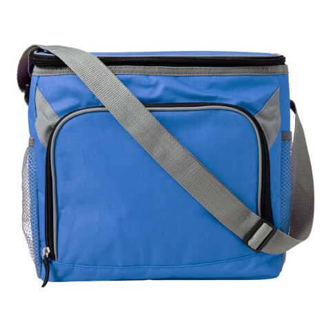 Rektangulär kylväska med framficka, i polyester (600D) Koboltblå | Inget reklamtryck | Inte tillgängligt | Inte tillgängligt