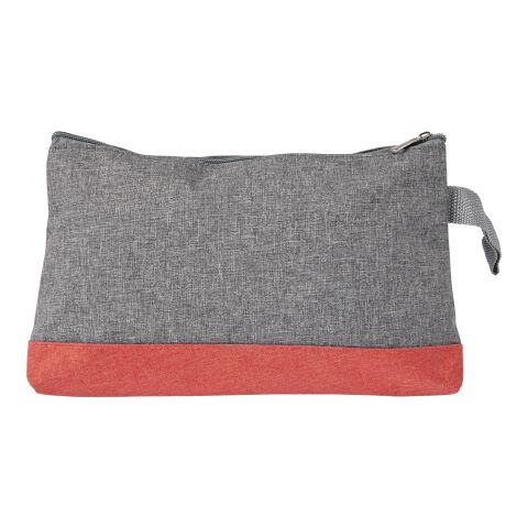 Necessär i polycanvas med dragkedja Röd | Inget reklamtryck | Inte tillgängligt | Inte tillgängligt
