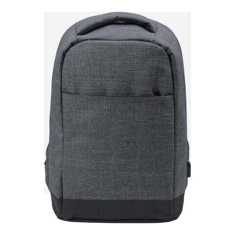Anti-stöld ryggsäck i polyester (600D) antracit | Inget reklamtryck | Inte tillgängligt | Inte tillgängligt