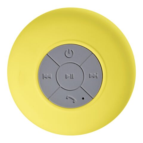 Vattentålig högtalare i plast med Bluetooth™ Gul
