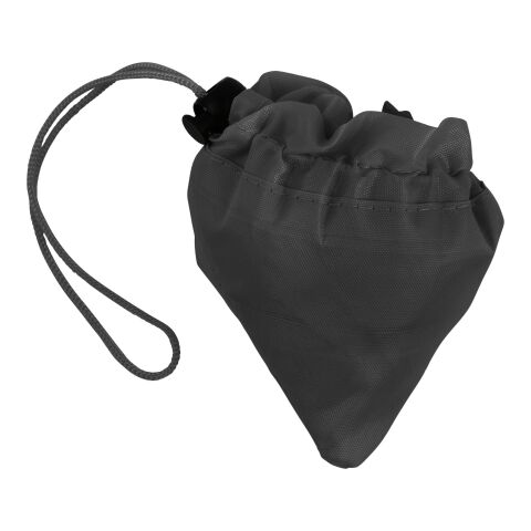 Vikbar shoppingkasse i polyester (210D) Svart | Inget reklamtryck | Inte tillgängligt | Inte tillgängligt