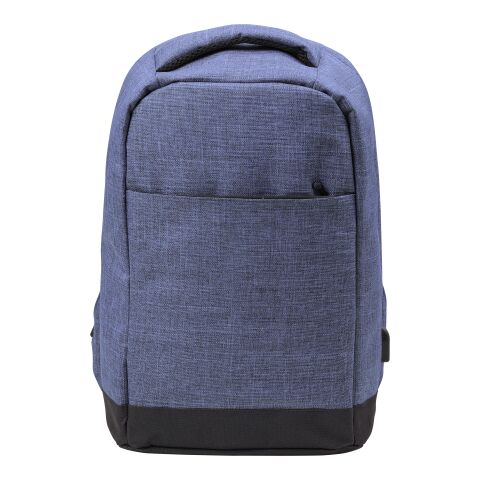 Anti-stöld ryggsäck i polyester (600D) Blå | Inget reklamtryck | Inte tillgängligt | Inte tillgängligt