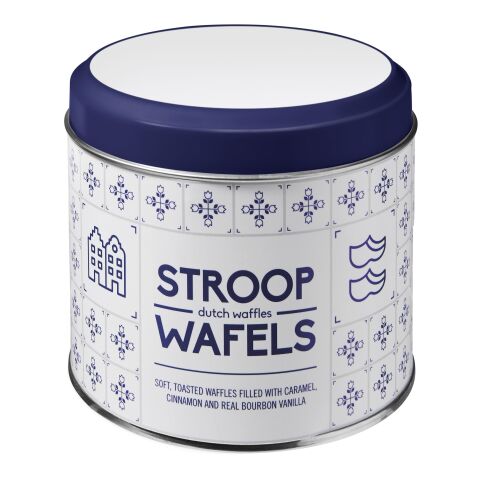 Åtta traditionella holländska waffels färgglad