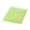 Ziva regnponcho med påse Limegrön