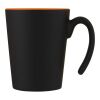 Oli 360 ml keramikmugg med handtag Orange-Svart