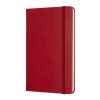 Classic M inbunden anteckningsbok – linjerat Scarlet röd