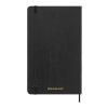 Moleskine 100% VEGEA® Boa L anteckningsbok med mjukt omslag – linjerad Svart