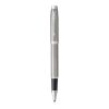Parker IM Essentials-set med rollerball- och kulspetspenna – silver Svart