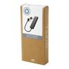 Rise USB 2.0-hubb av RCS-återvunnen aluminium Standard | svart | Inget reklamtryck | Inte tillgängligt | Inte tillgängligt