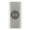 Juice trådlös 8 000 mAh Type C-powerbank i återvunnen aluminium Silver