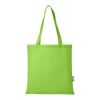 Zeus tygväska av GRS-återvunnen non-woven, 6 l Limegrön