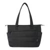 Puffer 15,6" laptoptote av återvunnen GRS, 18 l  Svart
