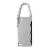 Traveler bagagelås Silver