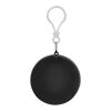 Fog poncho i rund behållare med karbinhake Svart / Blå