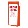 MiniKit Plaster Röd | 1-färgat Digitalt Klistermärke | front | 39 mm x 82 mm