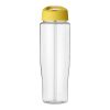 H2O Tempo® 700 ml sportflaska med piplock Transparent klar-Gul | Inget reklamtryck | Inte tillgängligt | Inte tillgängligt