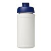 Baseline® Plus 500 ml sportflaska med uppfällbart lock Transparent-Blå | Inget reklamtryck | Inte tillgängligt | Inte tillgängligt