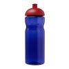 H2O Eco 650 ml sportflaska med kupollock Kungsblå-Röd | Inget reklamtryck | Inte tillgängligt | Inte tillgängligt