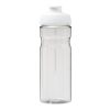 H2O Active® Base Tritan™ 650 ml sportflaska med uppfällbart lock Transparent-Vit | Inget reklamtryck | Inte tillgängligt | Inte tillgängligt
