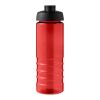 H2O Active® Eco Treble 750 ml sportflaska med uppfällbart lock Röd-Svart