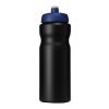 Baseline® Plus 650 ml sportflaska med sportlock Svart-Blå
