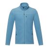 Amber herrjacka av återvunnen GRS-fleece med hel dragkedja NXT blå | 3XL