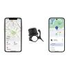 Bike Finder Dual RCS cykelklocka med global spårning svart | Inget reklamtryck | Inte tillgängligt | Inte tillgängligt