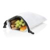 Snackstrap AWARE™ RPET vikbar lunchväska 30x20CM vit | Inget reklamtryck | Inte tillgängligt | Inte tillgängligt