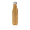 Vakuumisolerad SS flaska med trätryck gul | Inget reklamtryck | Inte tillgängligt | Inte tillgängligt