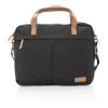Impact AWARE™ laptopväska i 16 oz. återvunnen canvas svart