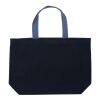 Impact Aware™ stor tote-väska 240 gsm ofärgad rcanvas marinblå | Inget reklamtryck | Inte tillgängligt | Inte tillgängligt | Inte tillgängligt