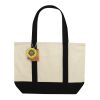 SHOP LOCAL AWARE™ återvunnen bomull 350 gsm Toteväska svart