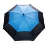 27" Impact AWARE™ RPET 190T auto open stormsäkert paraply blå | Inget reklamtryck | Inte tillgängligt | Inte tillgängligt