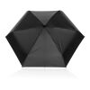 19,5” Aware™ RPET super mini manuell 190T Pongee paraply svart | Inget reklamtryck | Inte tillgängligt | Inte tillgängligt