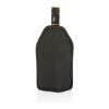 Vino AWARE™ RPET wine cooler sleeve svart | Inget reklamtryck | Inte tillgängligt | Inte tillgängligt