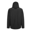 Emin vadderad unisex-termoparka Svart / Blå | XL