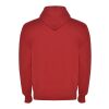 Montblanc unisex hoodie med hellång dragkedja Röd | M