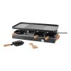 BOSKA Raclette Gourmet Party, 8 pers. (EU typ F) svart